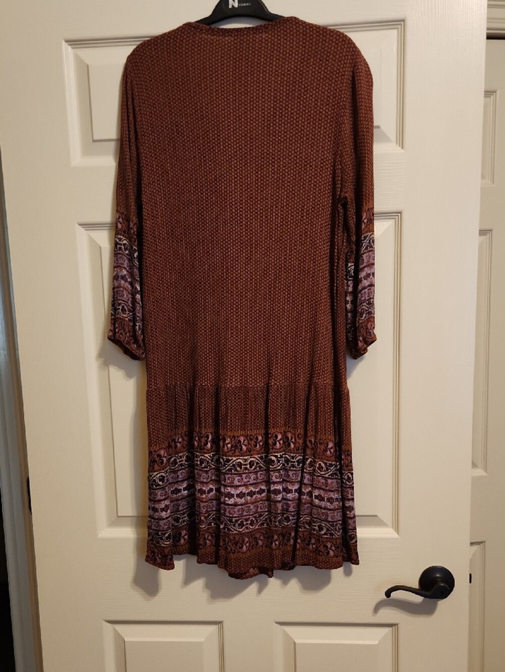 Knox Rose Brown/Rust Dress, Large - Picture 6 of 10